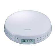 TOSHIBA(東芝) ポータブルCDプレーヤー TY-P10(W) 語学学習向け USB電源対応 乾電池併用 A‑Bリピート 速…