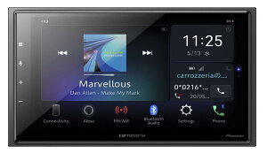 Pioneer �f�B�X�v���C�I�[�f�B�I DMH-SZ700 6.8�C���` 2D Alexa���� AppleCarPlay AndroidAuto�Ή� Bluetooth USB iPod i Phone AUX DSP �J���b�c�F���A