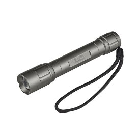 エルパ(ELPA) LEDアルミライト 高輝度 懐中電灯 明るい 100ルーメン 強力 防塵・防水性能 IPX4 連続点灯10時間 単4形電池対応 災害 停電 防災 キャンプ アウトドア 登山 夜間作業 持ち運び 便利 ストラップ付 DOP-EP430