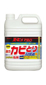 リンレイ R’S PRO 強力カビとりクリーナー 5Kg 詰め替えボトル＆コック付