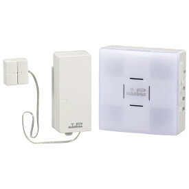 オーム電機 monban CUBE 扉センサー送信機＋光フラッシュ電池式受信機 OCH-SET25-BLUE 08-0525 OHM