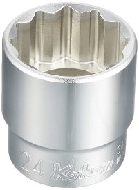 コーケン 3/8(9.5mm)SQ. 12角ソケット 24mm 3405M-24