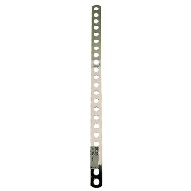 和気産業(Waki Sangyo) ステン自在プレート 補強金具 接合金具 連結金具 ホワイト 250mm BK-233