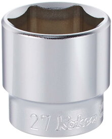 コーケン 3/8(9.5mm)SQ. 6角ソケット 27mm 3400M-27