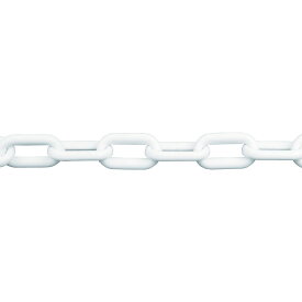 TRUSCO(トラスコ) プラチェーン 白 8MMX3M TPCB8-3W