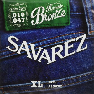 SAVAREZ �T�o���X / A130XL Bronze Extra-Light �u�����Y �G�N�X�g�����C�g 10-47 �A�R�M��