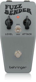 ベリンガー Behringer ビンテージスタイルファズペダル 伝説的なファズペダルを再現 2モード搭載 コンパクトなメタル筐体 FUZZ BENDER