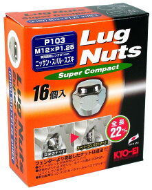 KYO-EI(協永産業) ラグナットスーパーコンパクト 個数:16個入 袋タイプ 21HEX M12 x P1.25 P103-16P
