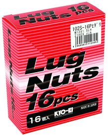 KYO-EI 協永産業 ラグナット 個数:16個入 袋タイプ 21HEX M12 x P1.5 左ネジ 16P 102S-16P