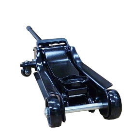 ローダウン　フロアジャッキ　ガレージジャッキ2．5t　最低位80mm　低床　黒　＃2.5ジャッキ