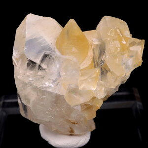 イエロー カルサイト クラスター 雲南省 56g 台付き 1点もの 天然石 原石 パワーストーン 浄化グッズ 癒し ヒーリング 置き物 置物 方解石 calcite 父の日 贈り物 ギフト プレゼント