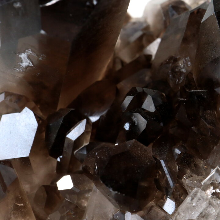 楽天市場】スモーキークォーツ クラスター 天然石 水晶 原石 煙水晶 