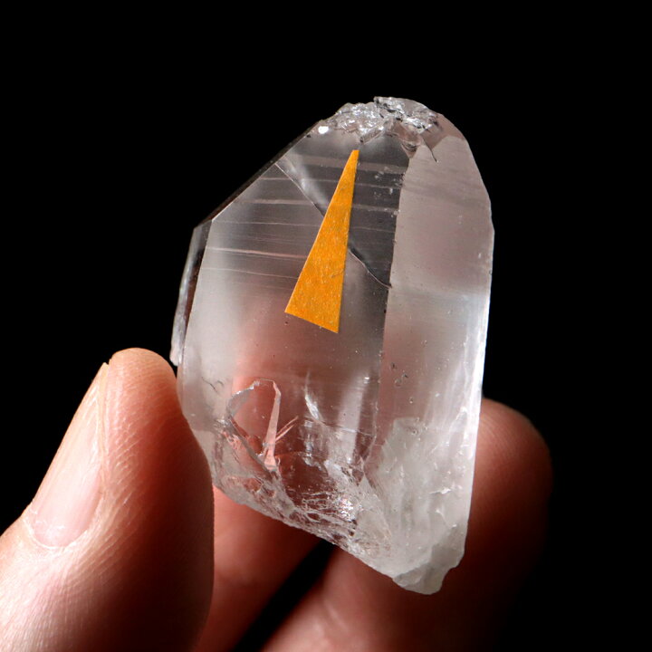 楽天市場】レムリアンシード 水晶 ポイント 幅33mm ライトニング水晶 