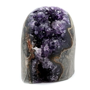 アメジスト クラスター 側面磨き AAA ドゥルーザ 紫水晶 置き物 原石 157g ウルグアイ産 天然石 1点物 2月 誕生石 天然石 amethyst