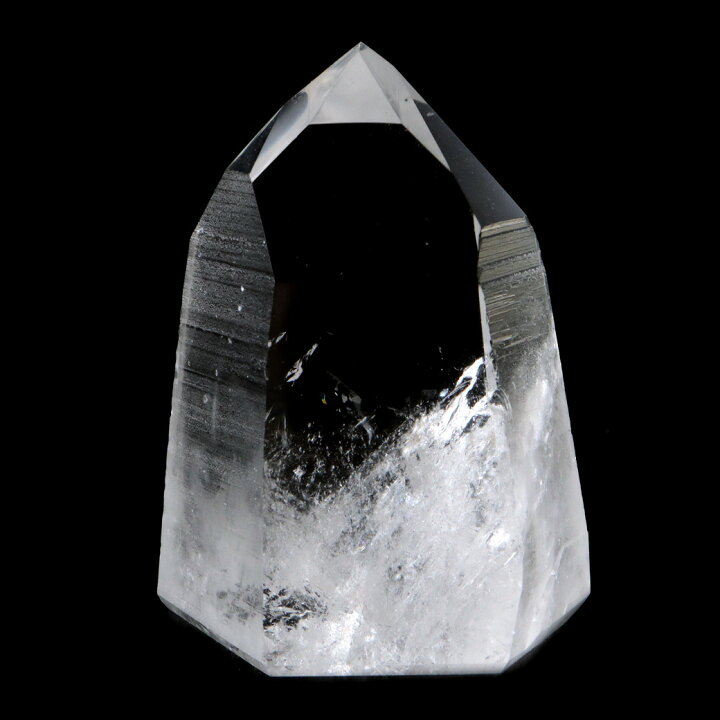 楽天市場】レムリアンシード 水晶 六角柱 ポイント 一部面残し 研磨 
