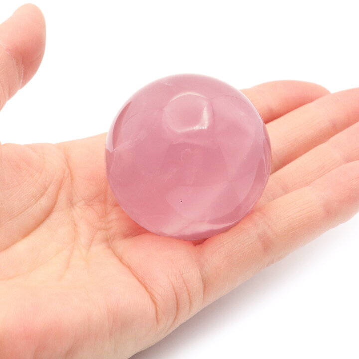 楽天市場】スター ローズクォーツ 丸玉 43.6mm AAA 台座付き 