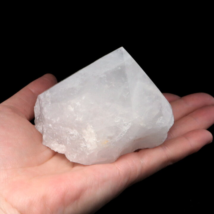 楽天市場】水晶 ポイント 底切り ロッククリスタル 原石 298g ブラジル 