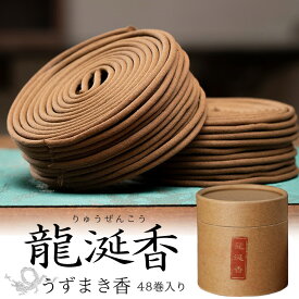 龍涎香 お香 48個入り 燃焼時間 約2時間 うずまき香 渦巻香 りゅうぜんこう 竜涎香 線香 天然香料 部屋焚き ギフト 癒し ヒーリング アロマ お供え お土産 雑貨 アンバーグリス ギフト プレゼント 贈り物 父の日