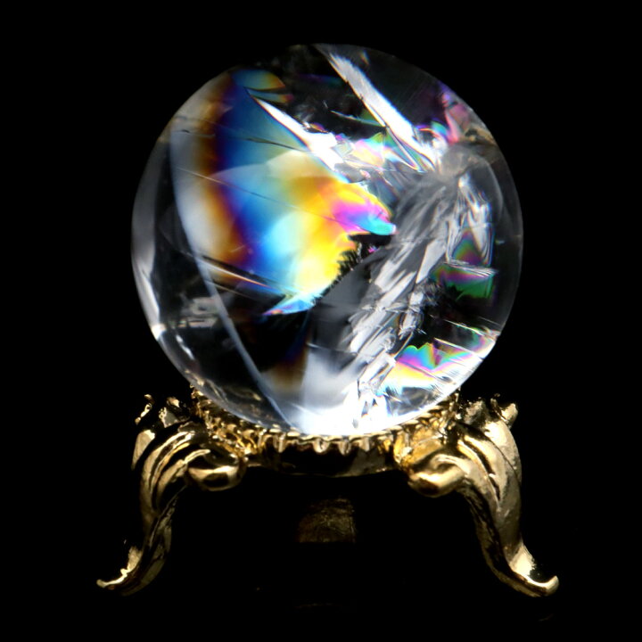 楽天市場】アイリスクォーツ 丸玉 水晶 虹入り AA 天然 直径約29.8mm 