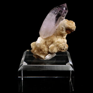 ベラクルス アメジスト ポイント クラスター 23g メキシコ産 結晶石 1点もの ツーソン展示会商品 紫水晶 天然石 パワーストーン 原石 標本 鉱石 台付き