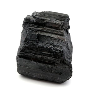 ブラックトルマリン 原石 ショール 85g ブラジル産 電気石 結晶 天然石 1点物 パワーストーン 10月 誕生石 tourmaline