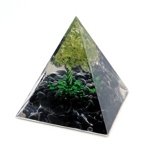 ISiCg s~bh  c[ VR  IuVfBA yhbg  5cm orgonite pyramid u p[Xg[  ̓ 蕨 Mtg v[g