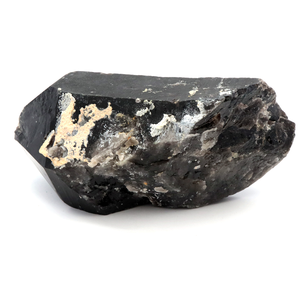 あらゆるタ モリオン 原石 ポイント 黒水晶 山東省産 1.9kg 天然石 パワーストーン 1点もの Morion：ONE ONE すると