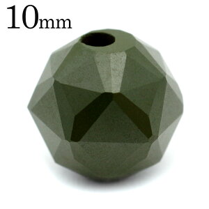 北投石 ビーズ パーツ 10mm 緑色 グリーン スターカット 粒売り 1粒 マイナスイオン ホルミシス効果 台湾産 ほくとうせき セラミック パワーストーン 天然石 ラジウム Hokutolite 父の日 贈り物