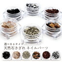 天然石 さざれ 穴なし ネイルパーツ チップ ジェルネイル レジン...