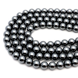 w}^Cg A  40cmO 8mm r[Y o C ԓSz p[Xg[ VR Hematite ̓ 蕨 Mtg v[g