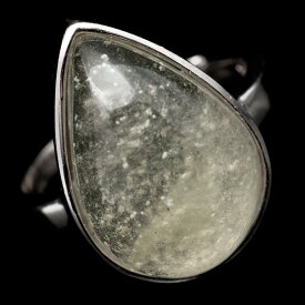 リビアングラス 指輪 リング レディース インパクトガラス エジプト リビア砂漠産 1点物 宇宙 ガラス パワーストーン 天然石 贈り物に 母の日 贈り物 ギフト プレゼント