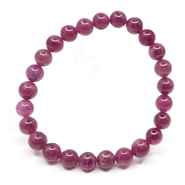 楽天市場】ルベライト ブレスレット AA+ レッドトルマリン 7.5mm 1点物  