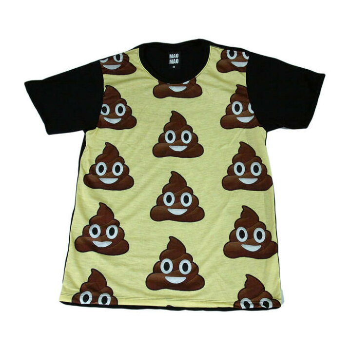 楽天市場 送料無料 Mao Mao プリントtシャツ ブラック メンズ おもしろ スタンプ うんち Sns 絵文字 プレゼント インパクト抜群 ジョーク カワイイ おしゃれ ストリート系 カッコイイ クール インナー 柄物 半袖 M L Xlサイズ メンズファッションone Sky 楽天市場 送料無料 Mao Mao プリントtシャツ ブラック メンズ おもしろ スタンプ うんち Sns 絵文字 プレゼント インパクト抜群 ジョーク カワイイ おしゃれ ストリート系 カッコイイ クール インナー 柄物 半袖 M L Xlサイズ メンズファッションone Sky