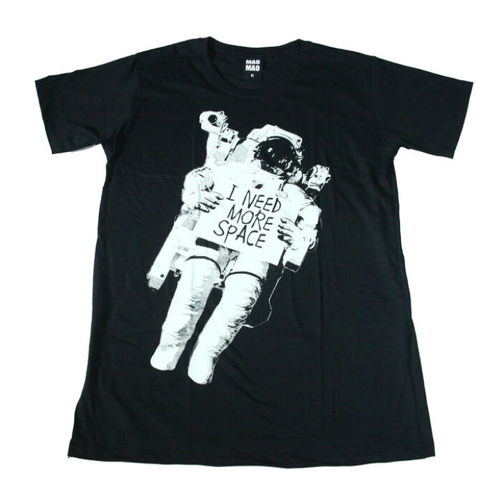 楽天市場 送料無料 Mao Mao コットンtシャツ ブラック メンズ 宇宙飛行士 地球 Nasa Jaxa ジョーク おもしろプリントtシャツ アメリカ スペースシャトル 無重力 ストリート系 おしゃれ クール プレゼント デザインtシャツ 半袖 M L Xlサイズ メンズファッションone Sky
