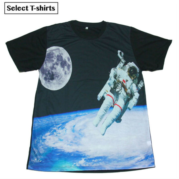 楽天市場 送料無料 宇宙飛行士 映画 プリントtシャツ ブラック メンズ アポロ13 ゼロ グラビティ Nasa スペースシャトル 月 ファッション おもしろデザイン ジョーク おしゃれ スケーター ストリート系 男女兼用 ユニセックス M L Xlサイズ 半袖 メンズ