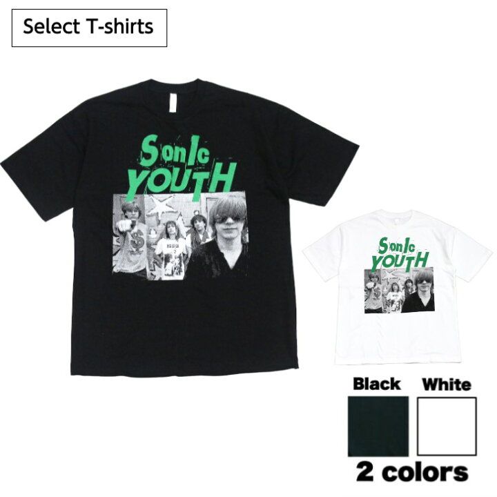 楽天市場】【送料無料】ソニック・ユース ロック プリントTシャツ 