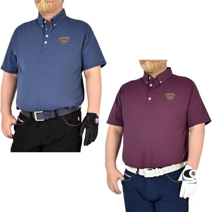 Sale ゴルフ Cgk Sp115 おしゃれ キングサイズ ゴルフウェア ゴルフポロシャツ サンタリート ポロシャツ メンズ 半袖 夏 春 84 Off ポロシャツ