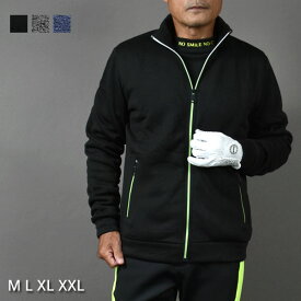 ゴルフウェア メンズ 長袖 冬 秋 秋冬 冬用 春 フリース ジャケット アウター トップス ブルゾン 防寒 フルジップ スポーツウェア 大人 M L XL XXL おしゃれカラーZIPフリースフルジップゴルフジャケット(CG-AB2569)