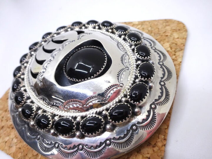 楽天市場】☆NAVAJO☆ ナバホ 「W.M」 オニキス スターリングシルバー 