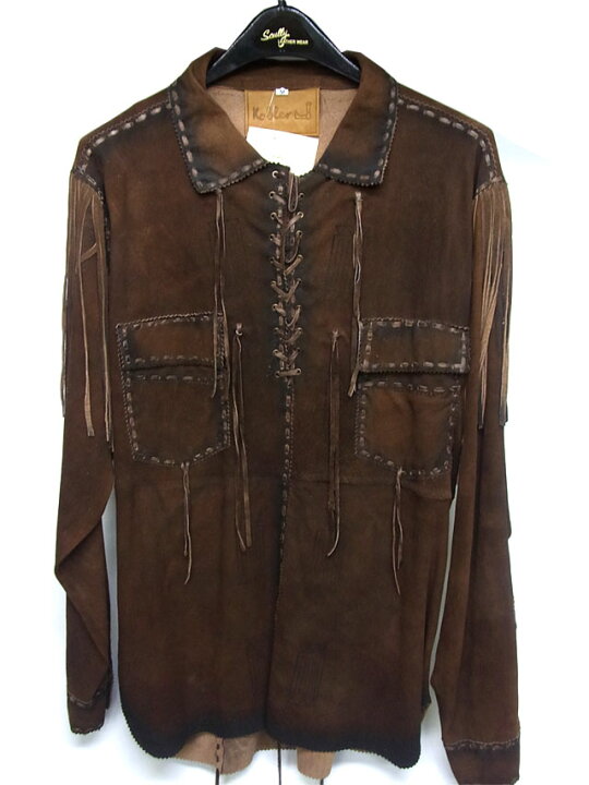 楽天市場】□kobler(コブラー)□ USA ラムスエード フリンジ付  