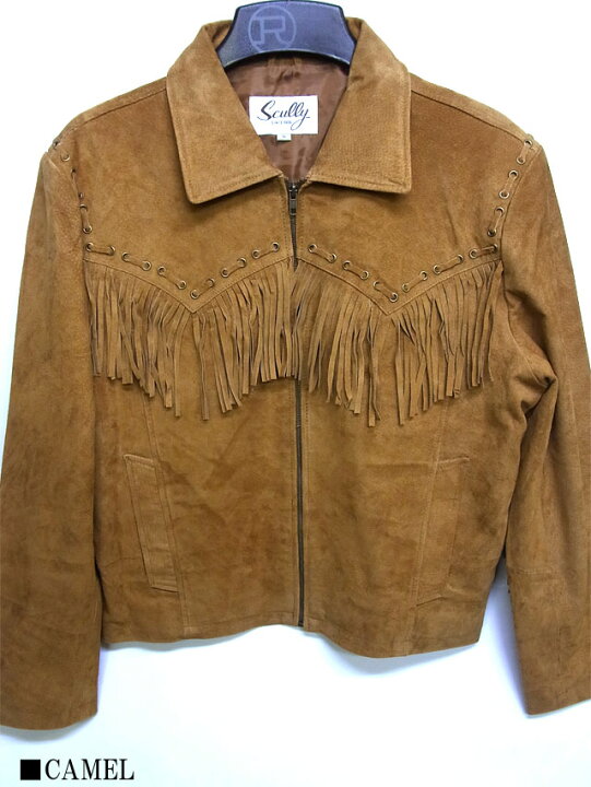 楽天市場】□Scully(スカリー)□ メンズ ピッグスエード フリンジ  