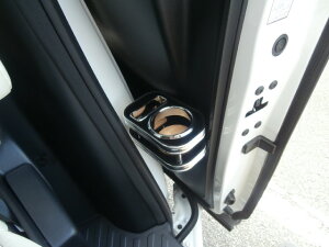 スライドドア純正ホルダー用カップ 助手席側 30ヴェルファイア/アルファード前期(15/1〜) カスタム カスタムパーツ 車内収納 高級感 インテリア性 ドリンクホルダー付き 日本製 自社製作