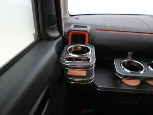 22色から選べる 純正ドリンク用カップホルダー 助手席側 LA650タント ファンクロス(22/10〜) カスタム カスタムパーツ 車内収納 高級感 インテリア性 ドリンクホルダー付き 日本製 自社製作