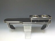 【売り切り お買い得】JZX100系マーク2(96/9〜)フロントテーブル 　ブラック　BKxシルバー カスタム カス…