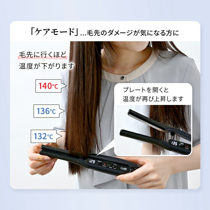 最新、高機能】ストレートヘアアイロン The 騒がし PREMIUM AMI-253C