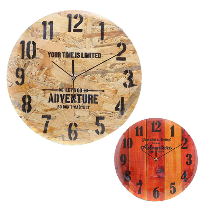 楽天市場 送料無料 時計 掛け時計 雑貨 とけい 壁掛け デザイン時計 アンティーク リビング 寝室 おしゃれ かっこいい デザイン時計 インテリア 時計 ウォールクロック 円形 丸 シンプル 直径32cm ムーブメント ガラス デクスター ワンデイ