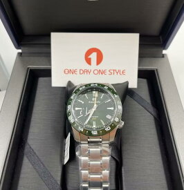 新品未使用 1点限り グランドセイコー GRAND SEIKO 腕時計 SBGE257 スプリングドライブ GMT【日本製】並行輸入品　時計ケースプレゼント ♪
