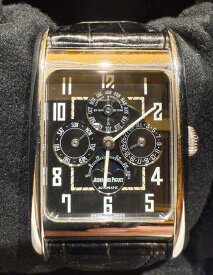 【オーバーホール・ベルト交換費用相当 20万円分クーポン進呈中】中古 オーデマ ピゲ AUDEMARS PIGUET 18Kホワイトゴールド エドワード ピゲ パーペチュアルカレンダー 革ベルト メンズ 自動巻き 腕時計 AP専用後付けボックス付 オールドマネースタイル