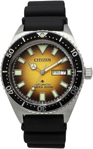 CITIZEN �V�`�Y�� PROMASTER �v���}�X�^�[ �_�C�o�[�Y�E�H�b�` �����Y �r���v NY0120-01X �������� �@�B�� 200m�h�� �C�G���[ �u���b�N ���o�[�x���g �f�C�f�C�g MARINE ���s�A���i