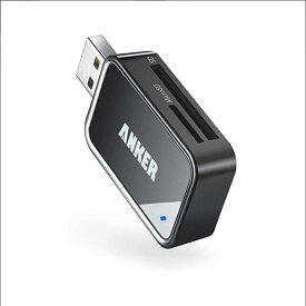 [Anker]Anker 2-in-1 USB 3.0 ポータブルカードリーダー microSDXC / microSDHC / microSD / MMC / RS-MMC / UHS-Iカード用
